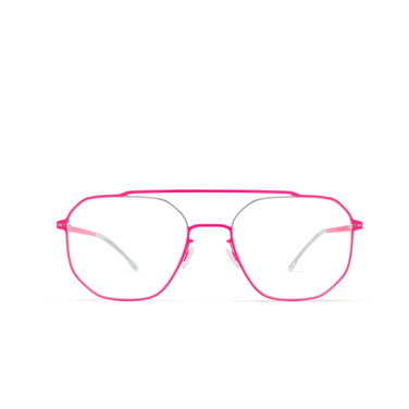 Mykita ARVO Eyeglasses 151 silver/neon pink - front view