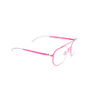 Mykita ARVO Korrektionsbrillen 151 silver/neon pink - Produkt-Miniaturansicht 2/4