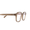 Lunettes de vue Mykita BADU 810 c190-chilled raw taupe/shiny s - Vignette du produit 3/4