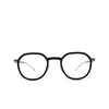 Mykita BIRCH Eyeglasses 471 mh49-pitch black/matte silver - product thumbnail 1/4