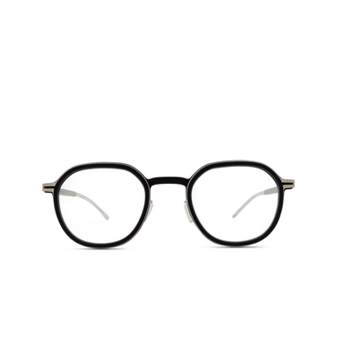 Mykita BIRCH Korrektionsbrillen 471 mh49-pitch black/matte silver - Vorderansicht