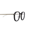 Occhiali da vista Mykita BIRCH 471 mh49-pitch black/matte silver - anteprima prodotto 3/4