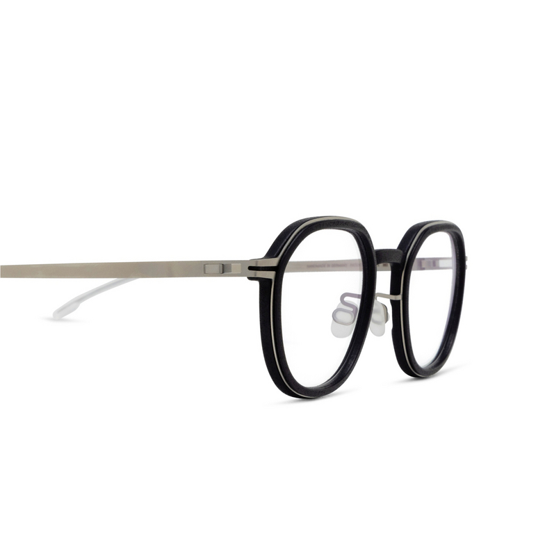 Gafas graduadas Mykita BIRCH 471 mh49-pitch black/matte silver - 3/4