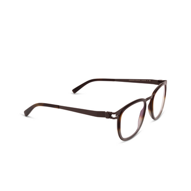 Gafas graduadas Mykita CANTARA 713 a63-dark brown/santiago gradie - Vista tres cuartos