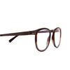 Lunettes de vue Mykita CANTARA 713 a63-dark brown/santiago gradie - Vignette du produit 3/4