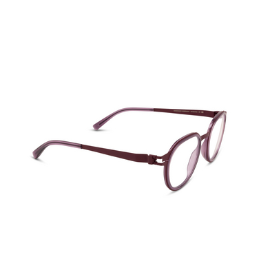 Mykita CAVEN Eyeglasses 378 a95-elderberry/sweet grape - three-quarters view