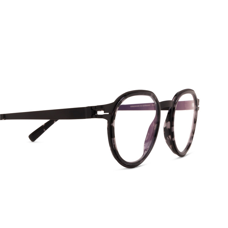 Gafas graduadas Mykita CAVEN 876 a50-black/black havana - 3/4