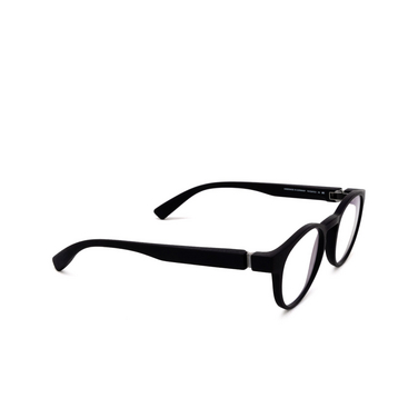 Mykita ELLUM Eyeglasses 354 md1-pitch black - three-quarters view