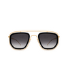 Mykita FERLO Sunglasses 585 mh7-pitch black/glossy gold - product thumbnail 1/4