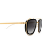 Mykita FERLO Sunglasses 585 mh7-pitch black/glossy gold - product thumbnail 3/4