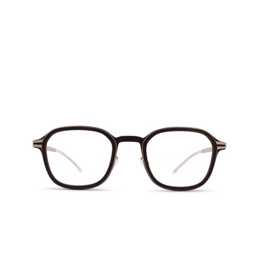 Gafas graduadas Mykita FIR 584 mh49-pitch black/matte silver - Vista delantera