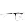 Mykita HOLLIS Eyeglasses 052 silver/black - product thumbnail 3/4