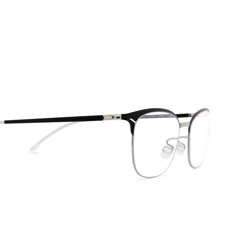 Mykita HOLLIS Eyeglasses 052 silver/black - 3/4