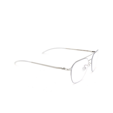 Mykita IMBA Korrektionsbrillen 051 shiny silver - Dreiviertelansicht