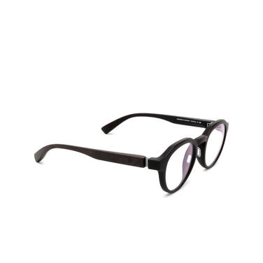 Mykita JARA Eyeglasses 355 md22-ebony brown - three-quarters view