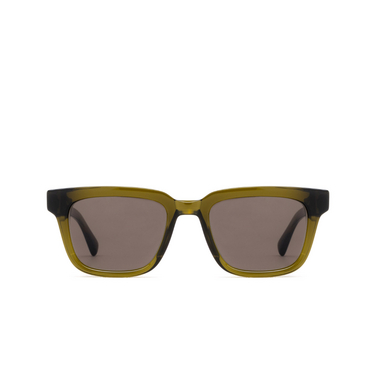 Mykita LAMIN Sunglasses 775 c158-peridot/shiny silver - front view