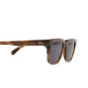 Lunettes de soleil Mykita LAMIN SUN 798 c176-galapagos/shiny silver - Vignette du produit 3/4