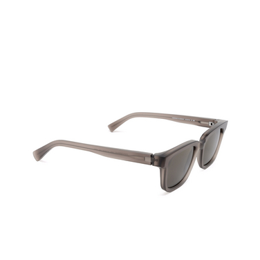 Mykita LAMIN Sunglasses 804 c181-chilled raw clear ash/shi - three-quarters view