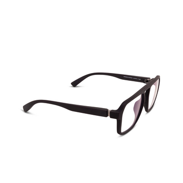 Mykita LETO Eyeglasses 354 md1-pitch black - three-quarters view