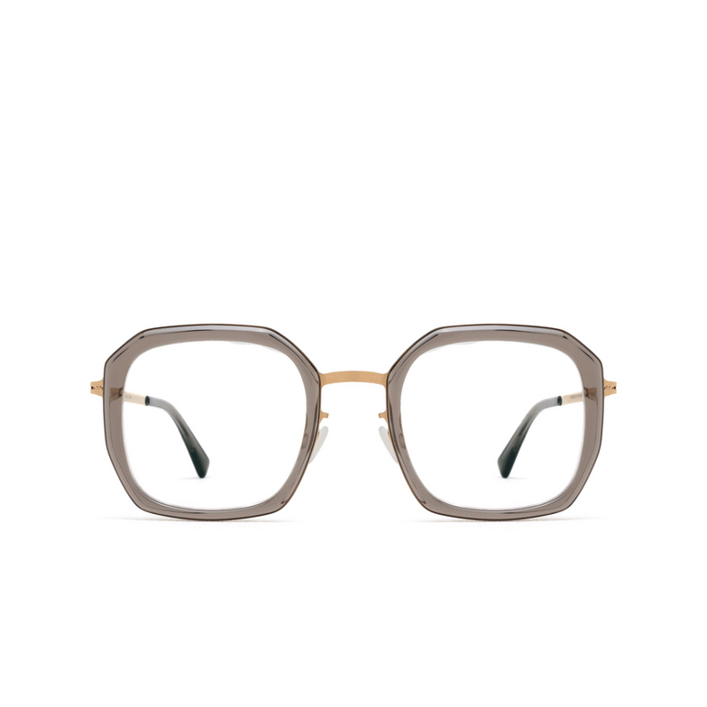 Mykita MERVI Eyeglasses 653 a83-champagne gold/clear ash - 1/4