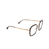 Lunettes de vue Mykita MERVI 653 a83-champagne gold/clear ash - Vignette du produit 2/4