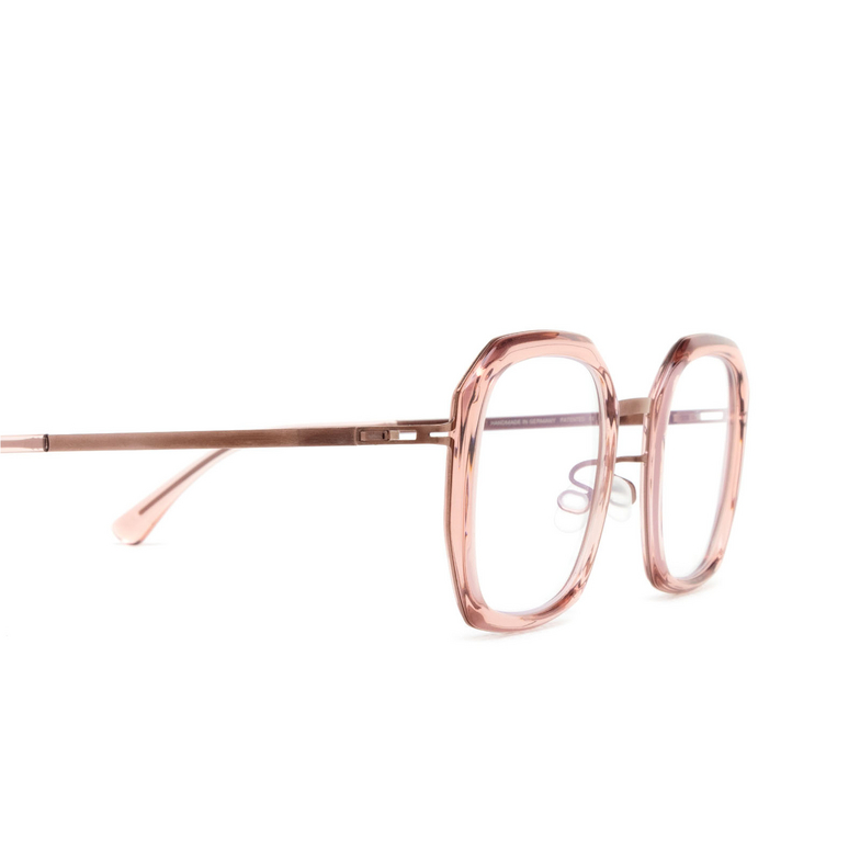 Mykita MERVI Eyeglasses 891 a52-purple bronze/melrose - 3/4