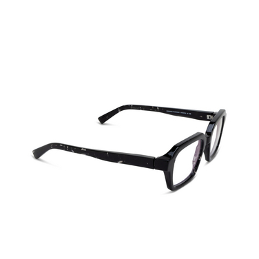 Occhiali da vista Mykita RUE 715 c110-black havana/shiny silver - tre quarti