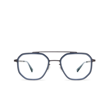 Mykita SATU Eyeglasses 719 a66-blackberry/deep ocean - front view
