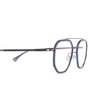 Mykita SATU Eyeglasses 719 a66-blackberry/deep ocean - product thumbnail 3/4