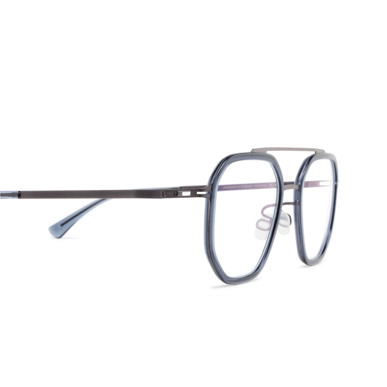 Mykita SATU Eyeglasses 719 a66-blackberry/deep ocean - 3/4