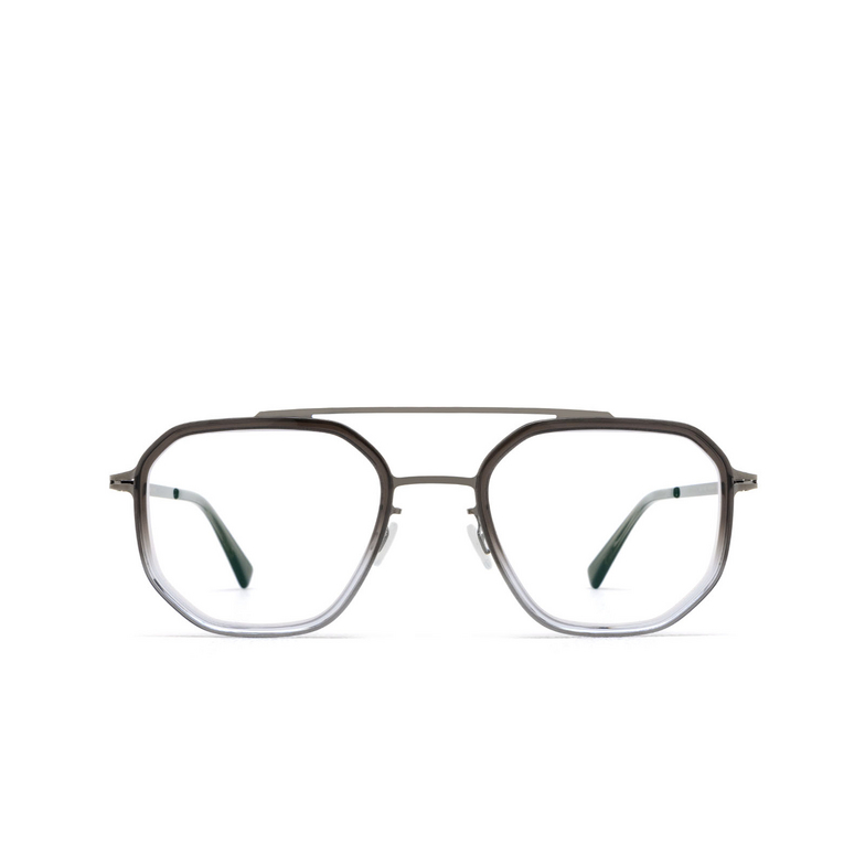 Mykita SATU Eyeglasses 899 a54 shiny graphite/grey gradie - 1/4