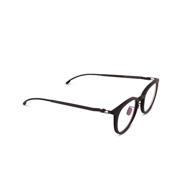 Mykita SINDAL Eyeglasses 579 mh6-pitch black/black - three-quarters view