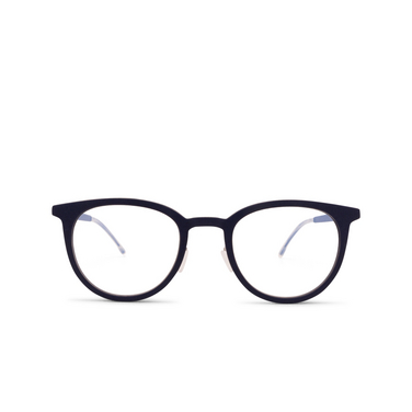 Mykita SINDAL Eyeglasses 628 mhl3-navy/shiny silver/yale bl - front view