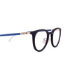 Mykita SINDAL Korrektionsbrillen 628 mhl3-navy/shiny silver/yale bl - Produkt-Miniaturansicht 3/4