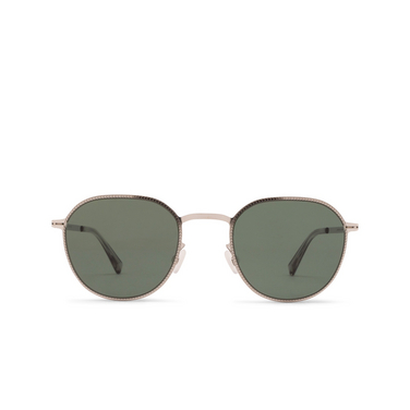 Lunettes de soleil Mykita TALVI SUN 051 shiny silver - Vue de face