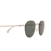 Lunettes de soleil Mykita TALVI SUN 051 shiny silver - Vignette du produit 3/4