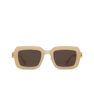 Occhiali da sole Mykita UNA SUN 916 a87-champagne gold/blonde - frontale