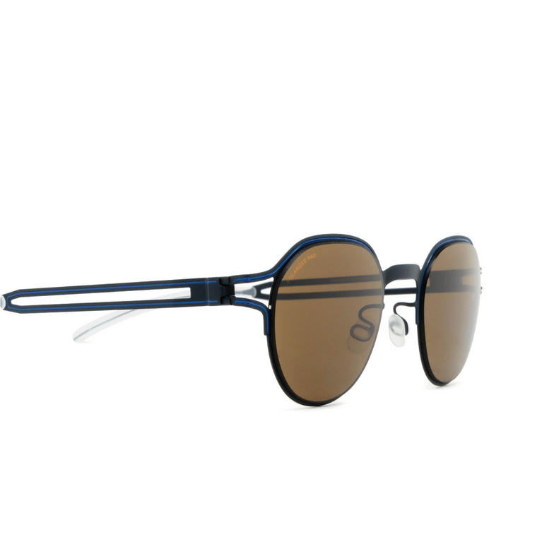 Mykita VAASA Sunglasses 514 indigo/yale blue - 3/4