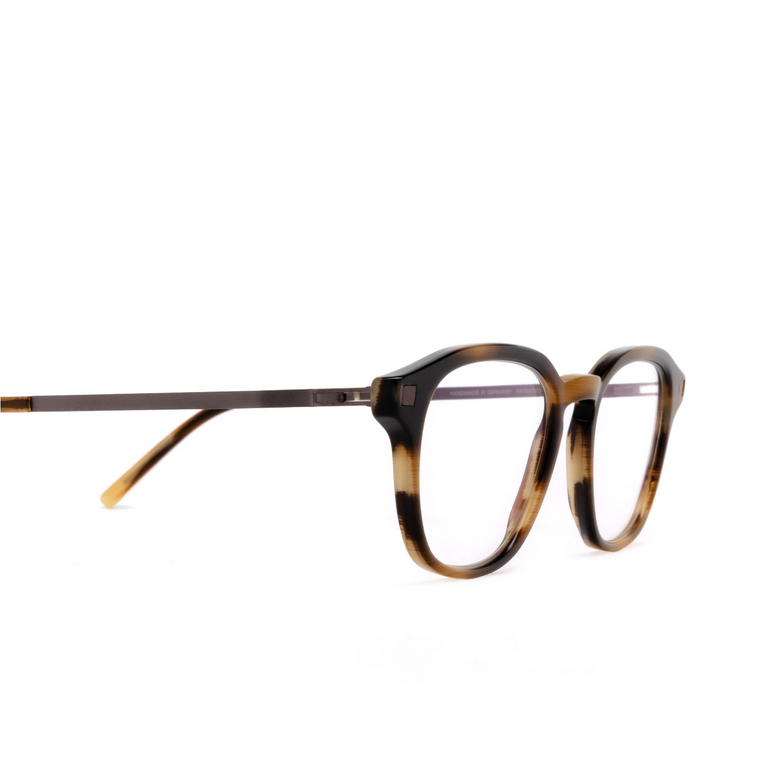 Mykita YURA Eyeglasses 792 c175 striped brown/mocca - 3/4