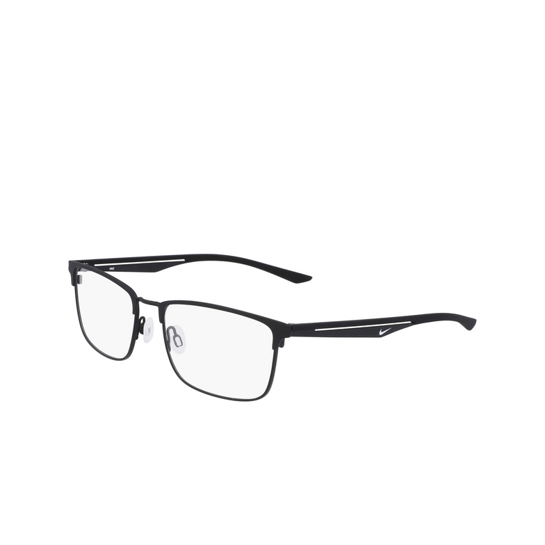 Lunettes de vue Nike 4314 001 satin black - 3/4