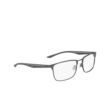 Lunettes de vue Nike 4314 073 satin gunmetal / dark grey - Vue trois quarts