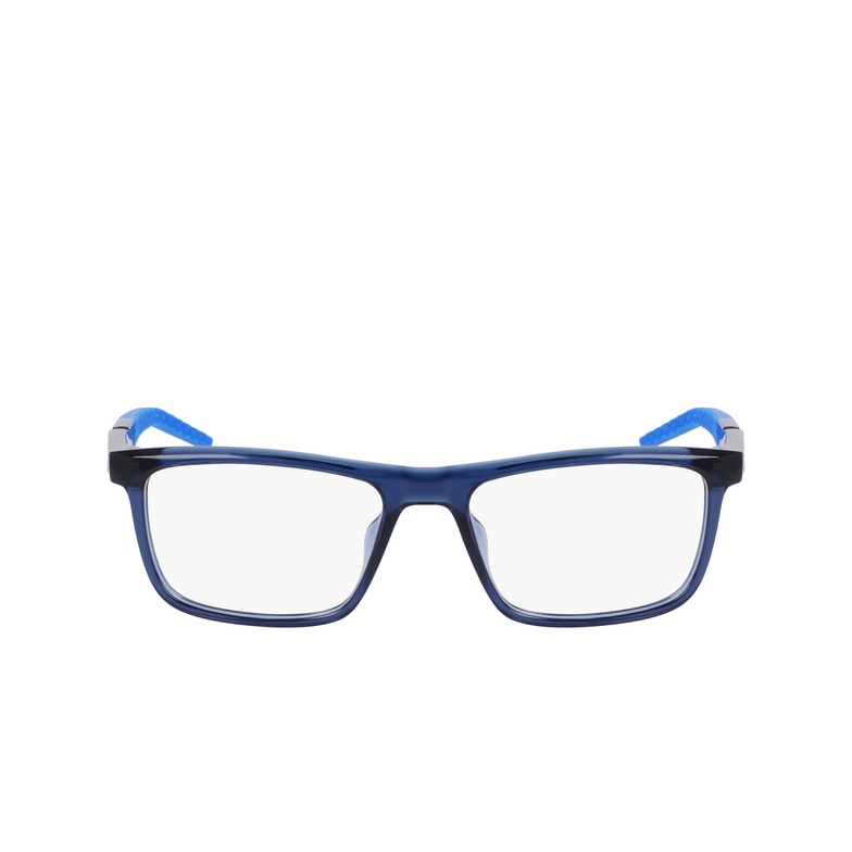 Nike 7057 Eyeglasses 410 navy - 1/4