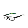 Nike 7090 Eyeglasses 010 matte black / matte crystal v - product thumbnail 2/3