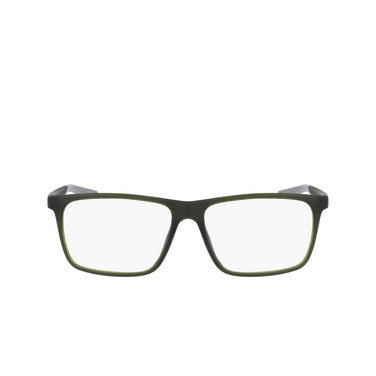 Nike 7116 Eyeglasses 302 matte sequoia / wolf grey - front view