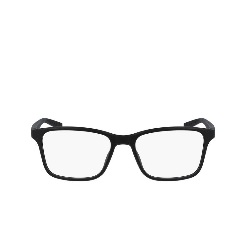 Lunettes de vue Nike 7117 001 matte black - 1/4