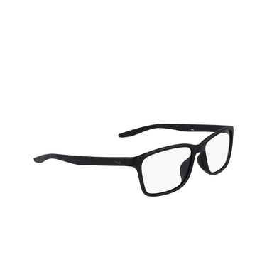 Lunettes de vue Nike 7118 001 matte black - Vue trois quarts