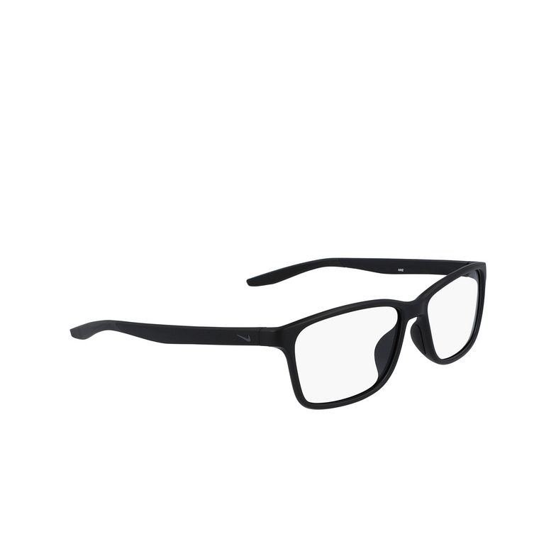 Lunettes de vue Nike 7118 001 matte black - 2/4