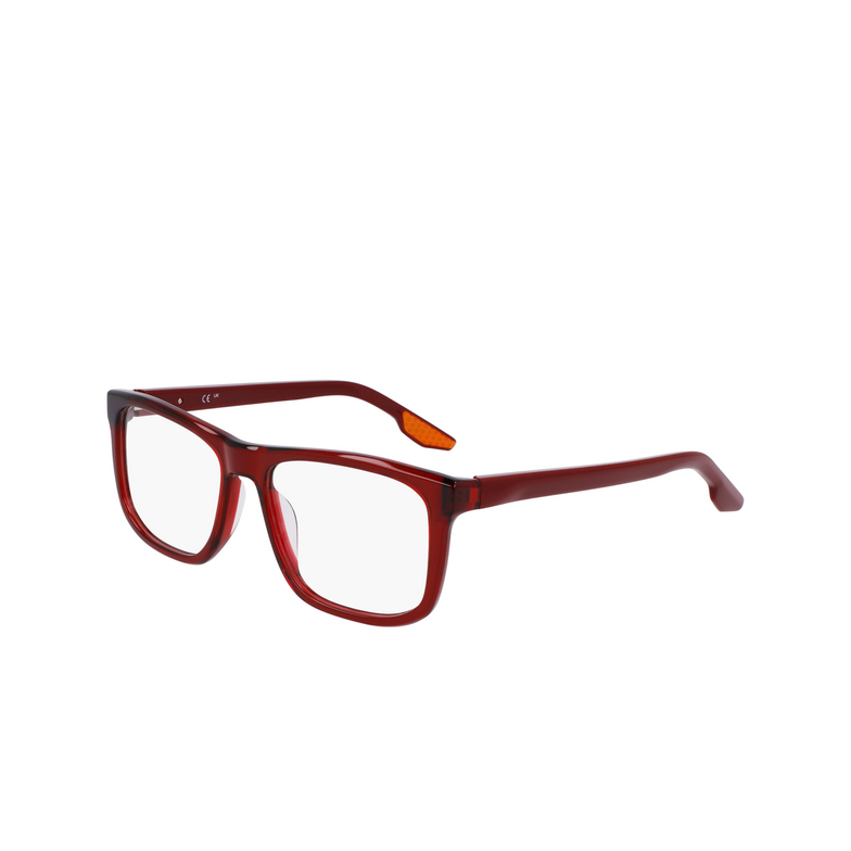 Lunettes de vue Nike 7163 601 crystal bordeaux - 3/4