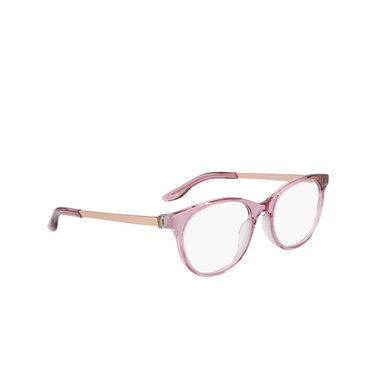 Gafas graduadas Nike 7173 556 mauve / pink laminate - Vista tres cuartos