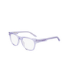 Lunettes de vue Nike 7176 557 lilac bloom / crystal laminate - Vignette du produit 3/4